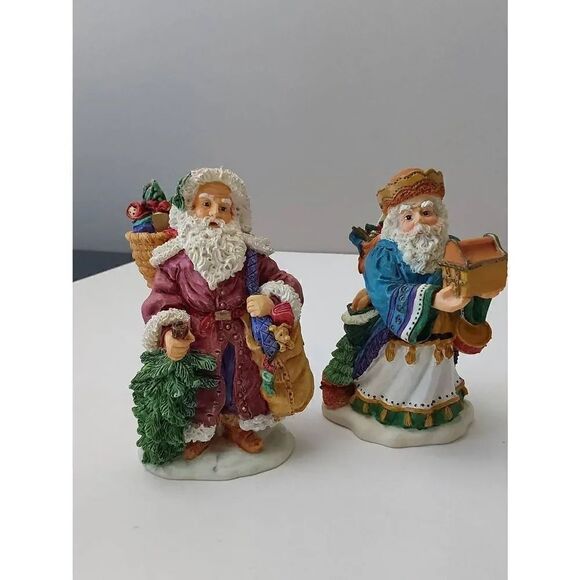 Katherine Stevenson Old World Santas Lot of Nine - Picture 5 of 14